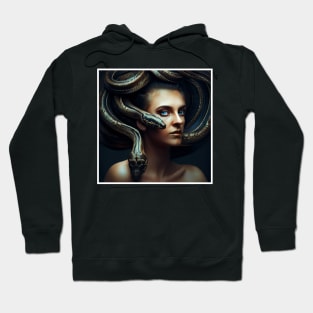 woman with snakes Hoodie